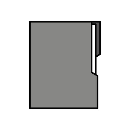 folder documents isolated icon vector illustration designのイラスト素材