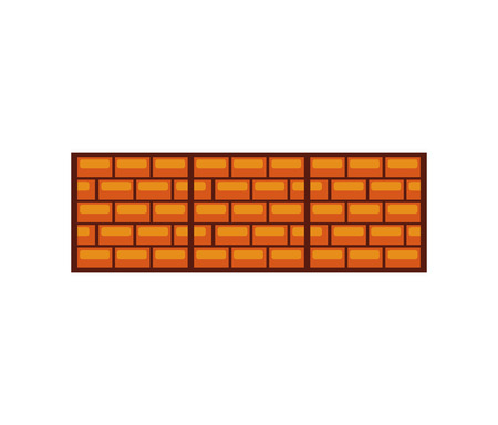 game bricks pixelated icon vector illustration designのイラスト素材
