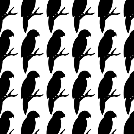 cute parrot isolated icon vector illustration designのイラスト素材