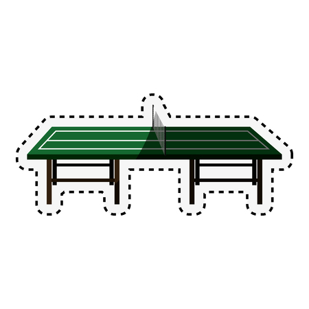 table tennis icon vector illustration designのイラスト素材