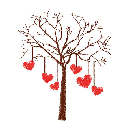 heart love drawing icon vector illustration designのイラスト素材