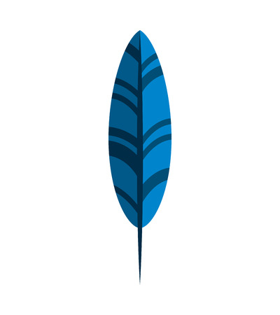 feather tropical carnival decoration vector illustration designのイラスト素材