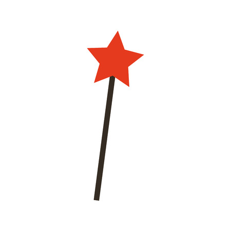 Magic wand isolated icon vector illustration designのイラスト素材