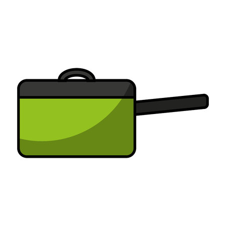 kitchen pot isolated icon vector illustration designのイラスト素材