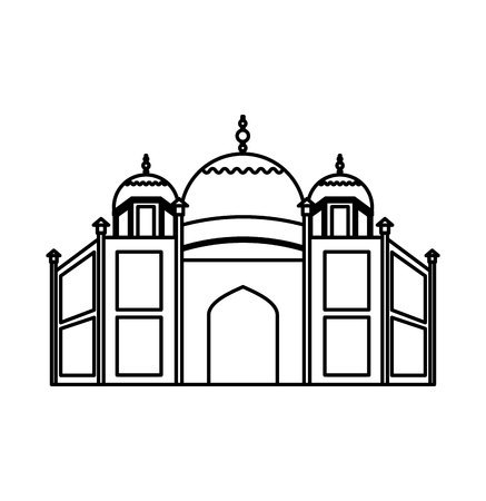 catedral rome isolated icon vector illustration designのイラスト素材