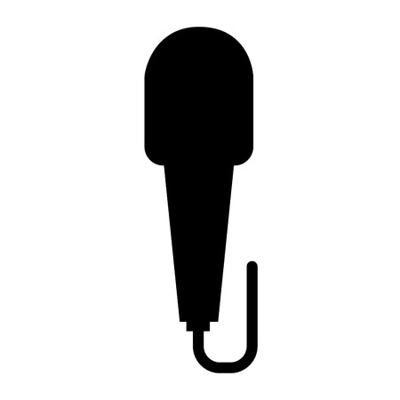 microphone retro device icon vector illustration designの写真素材