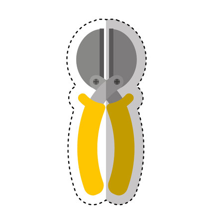 Electrician tool isolated icon vector illustration designのイラスト素材