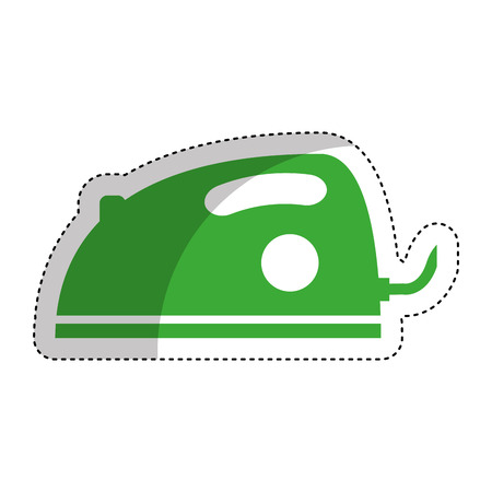 iron cloths appliances icon vector illustration designのイラスト素材