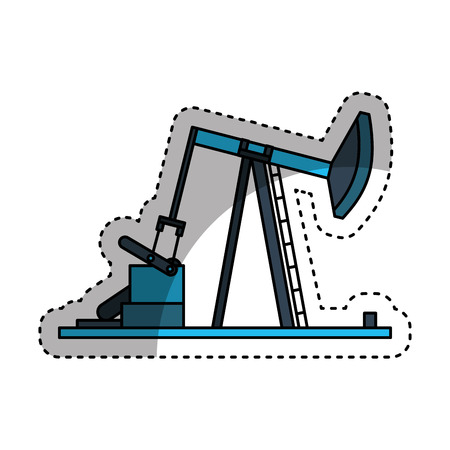 Refining plant isolated icon vector illustration designのイラスト素材
