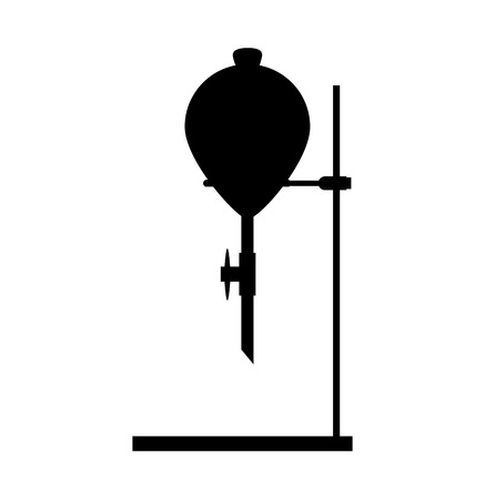 burner laboratory isolated icon vector illustration designのイラスト素材