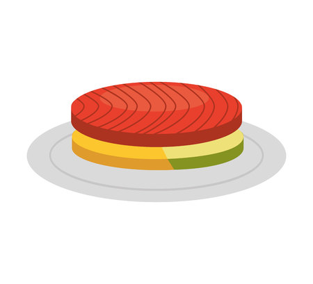 delicious japanese food isolated icon vector illustration designのイラスト素材