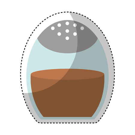 spices bottle isolated icon vector illustration designのイラスト素材