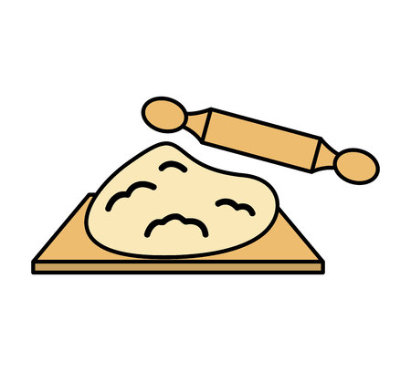 flour ingredient isolated icon vector illustration designのイラスト素材