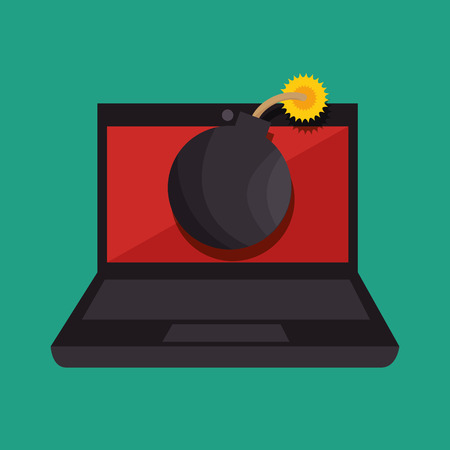 system threats concept icons vector illustration designのイラスト素材