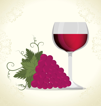 the best wine collection vector illustration designのイラスト素材