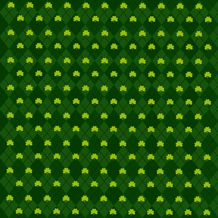 background of clovers icon. colorful design. vector illustrationのイラスト素材