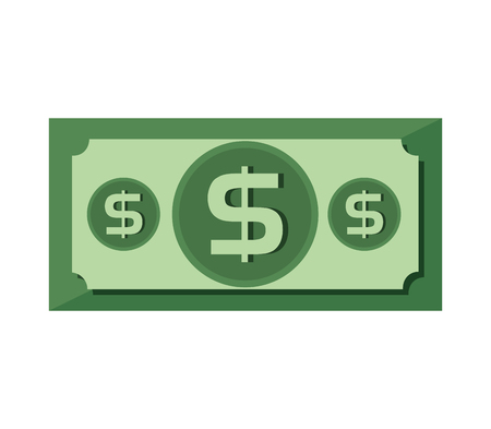 bills dollars money icon vector illustration designのイラスト素材