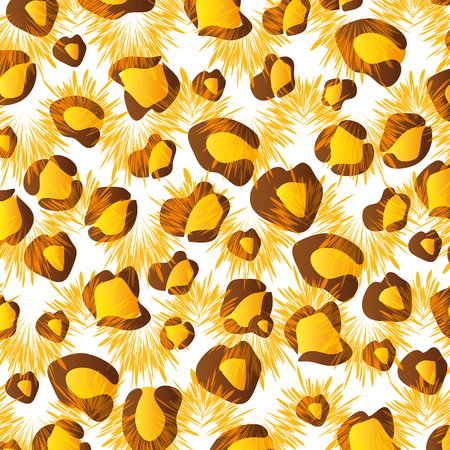 animal print style background vector illustration designのイラスト素材