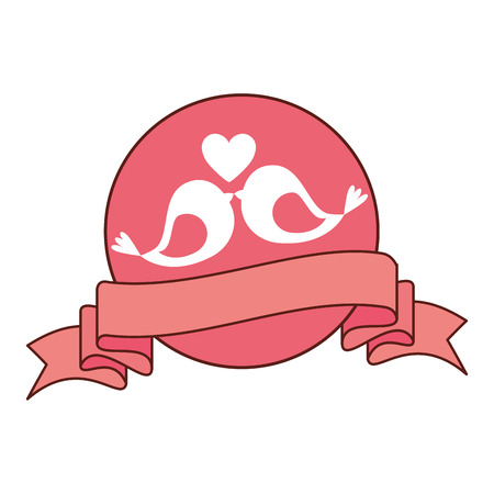 happy valentines day card vector illustration designのイラスト素材