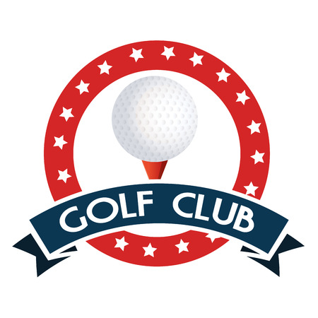 golf club sport icon vector illustration designのイラスト素材