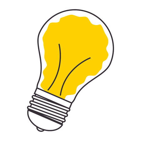 bulb light education icon vector illustration designのイラスト素材