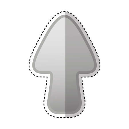 arrow up game icon vector illustration designのイラスト素材