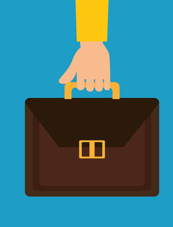 portfolio briefcase isolated icon vector illustration designのイラスト素材
