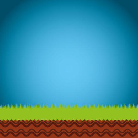 game landscape scene icon vector illustration designのイラスト素材