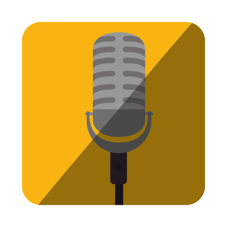 microphone sound device icon vector illustration designのイラスト素材