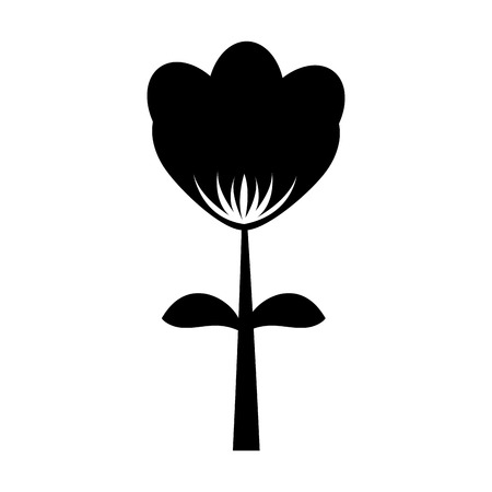 cute flower isolated icon vector illustration designのイラスト素材