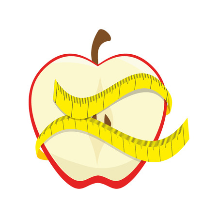 healthy food menu icon vector illustration designのイラスト素材