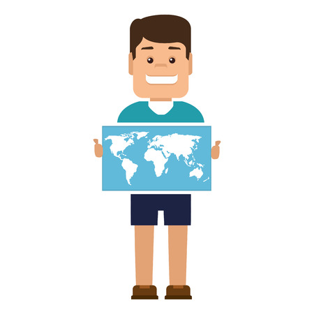 map paper guide icon vector illustration designのイラスト素材