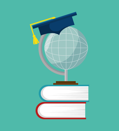 education equipment flat icons vector illustration designのイラスト素材