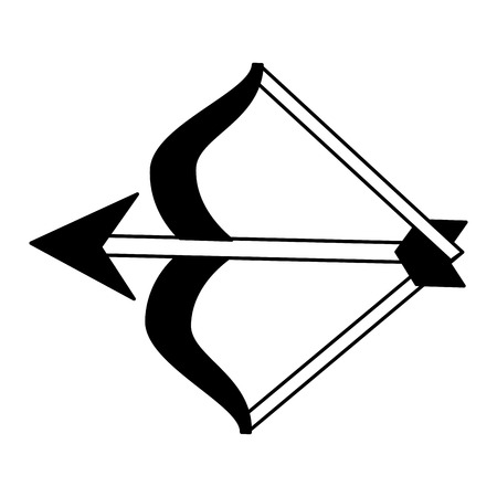 cupid angel isolated icon vector illustration designのイラスト素材