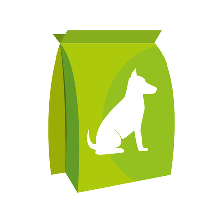 dog bag food icon vector illustration designのイラスト素材