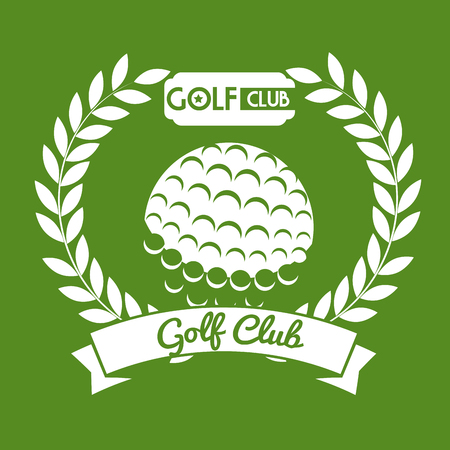 golf club ball icon vector illustration designのイラスト素材