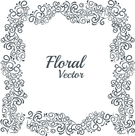 floral invitation save the date vector illustration designのイラスト素材