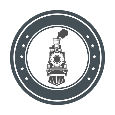 train vehicle isolated icon vector illustration designのイラスト素材