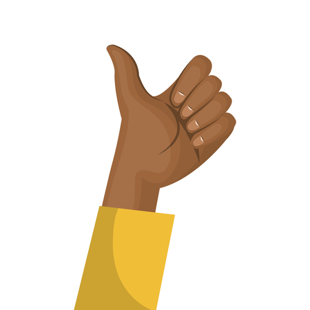 hand human like isolated icon vector illustration designのイラスト素材