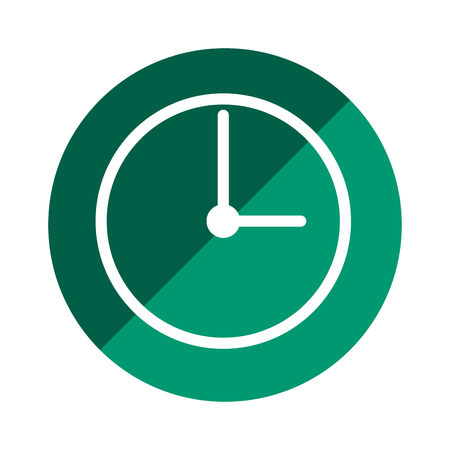 time clock watch icon vector illustration designのイラスト素材