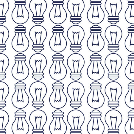 bulb light isolated icon vector illustration designのイラスト素材