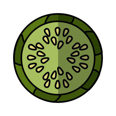 fresh vegetable isolated icon vector illustration designのイラスト素材