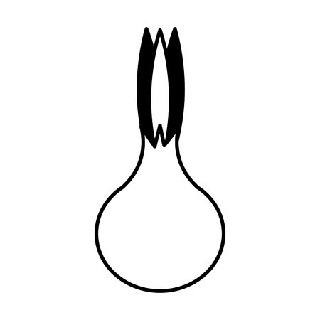 fresh vegetable isolated icon vector illustration designのイラスト素材