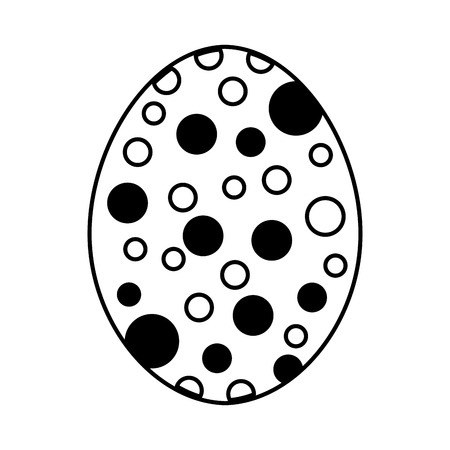 egg paint easter season vector illustration designのイラスト素材