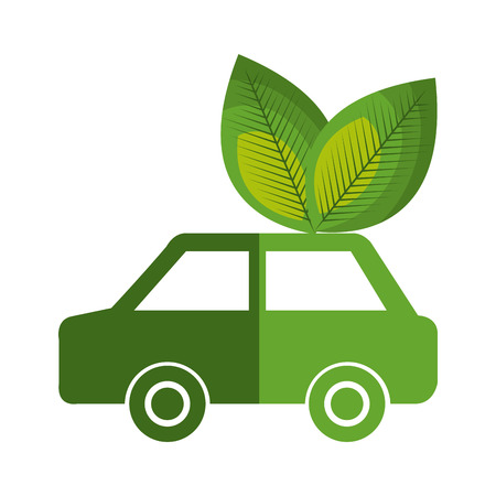 eco green environmental poster vector illustration designのイラスト素材