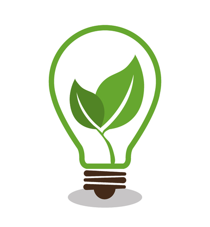 eco green environmental poster vector illustration designのイラスト素材