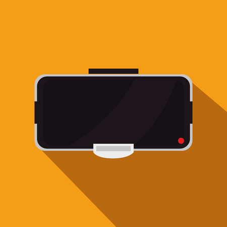 Augmented reality glasses technology icon vector illustration designのイラスト素材