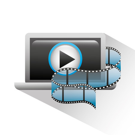 mobile media player icons vector illustration designのイラスト素材