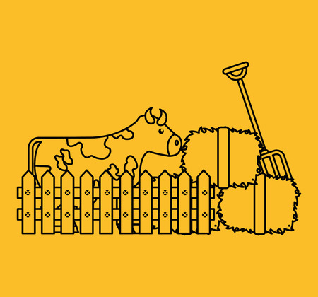 agriculture production concept icon vector illustration designのイラスト素材