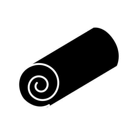 towel spa isolated icon vector illustration designのイラスト素材